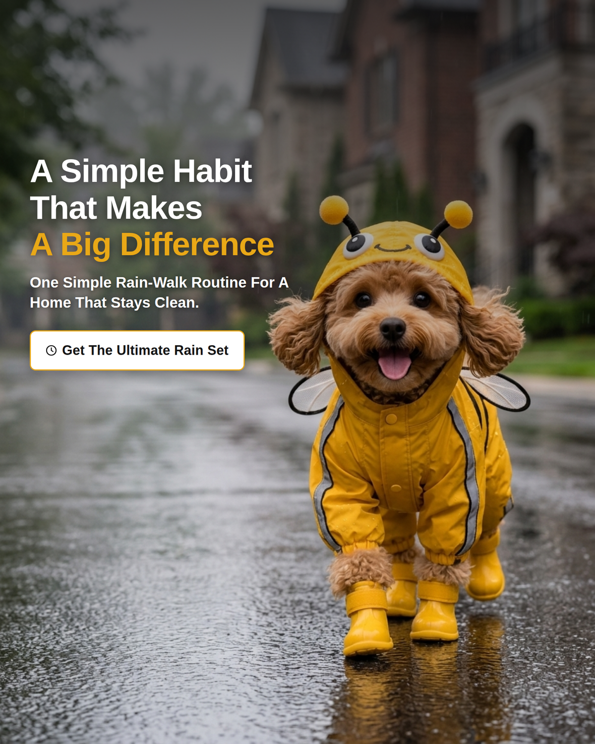 Bumblebee Rain Suit