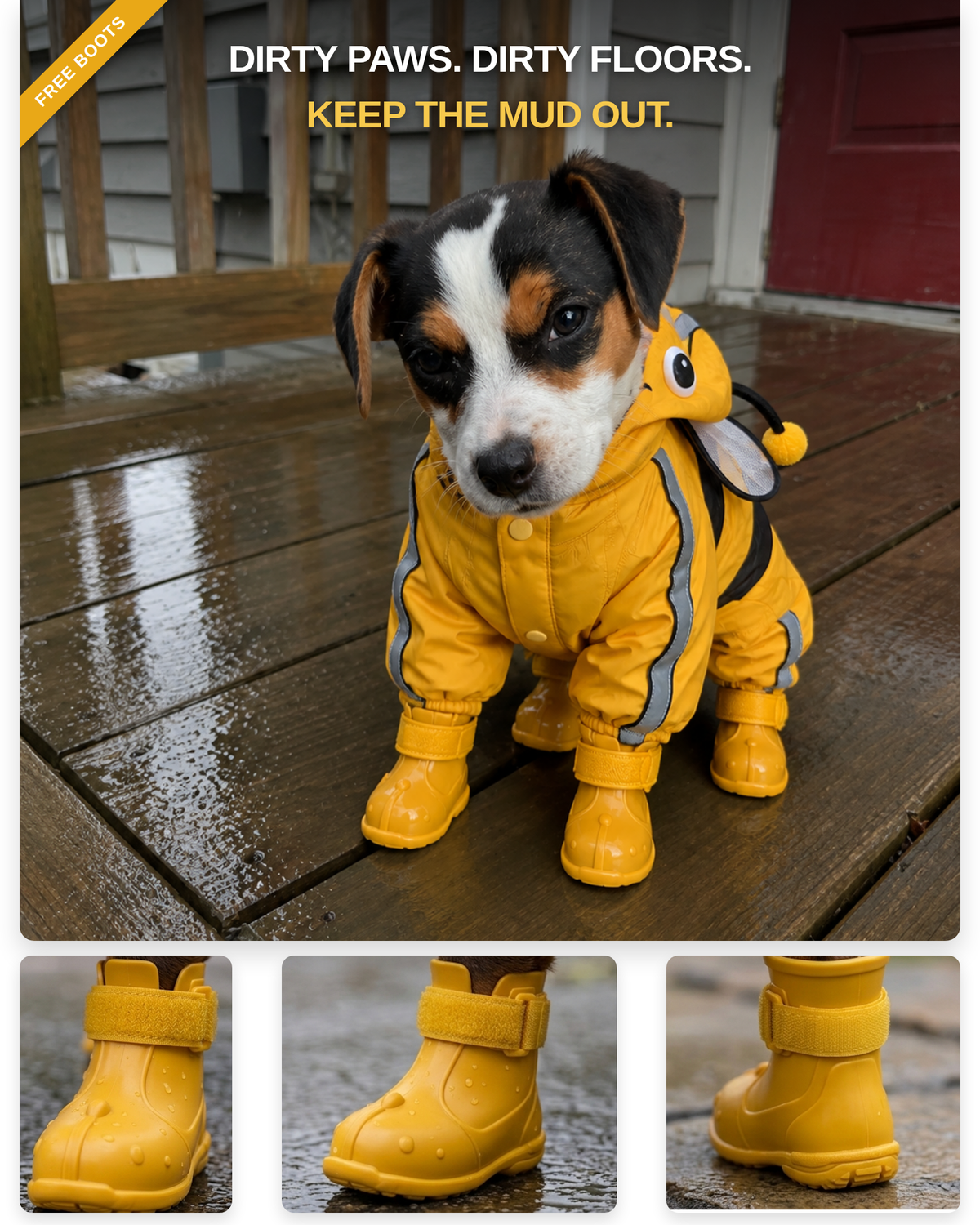 Bumblebee Rain Suit